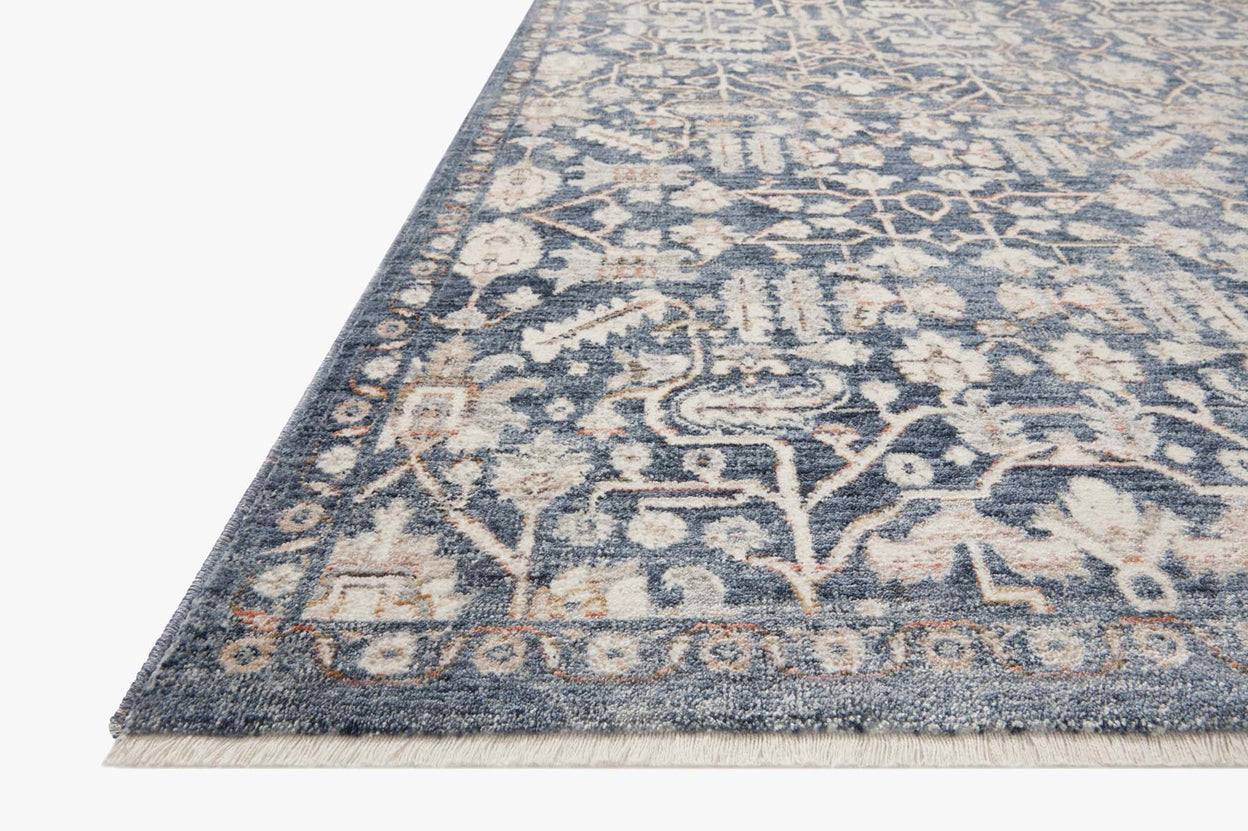 Amber Lewis x Loloi Zuma Blue / Ivory Rug - Rug & Weave