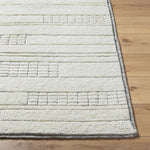 Becki Owens Davey Cream / Charcoal Rug 0-RUGS - wool Surya