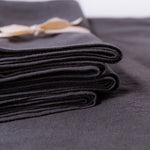 RUG & WEAVE made - Linen Napkin Set napkin set Rug & Weave Charcoal