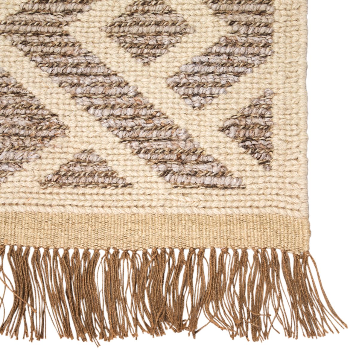 Diamond Jute & Wool Rug - Rug & Weave