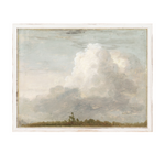 "Cloudy Skies Petite Scape" Framed Art Print - Rug & Weave