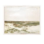 "Grassy Dunes Petite Scape" Framed Art Print - Rug & Weave