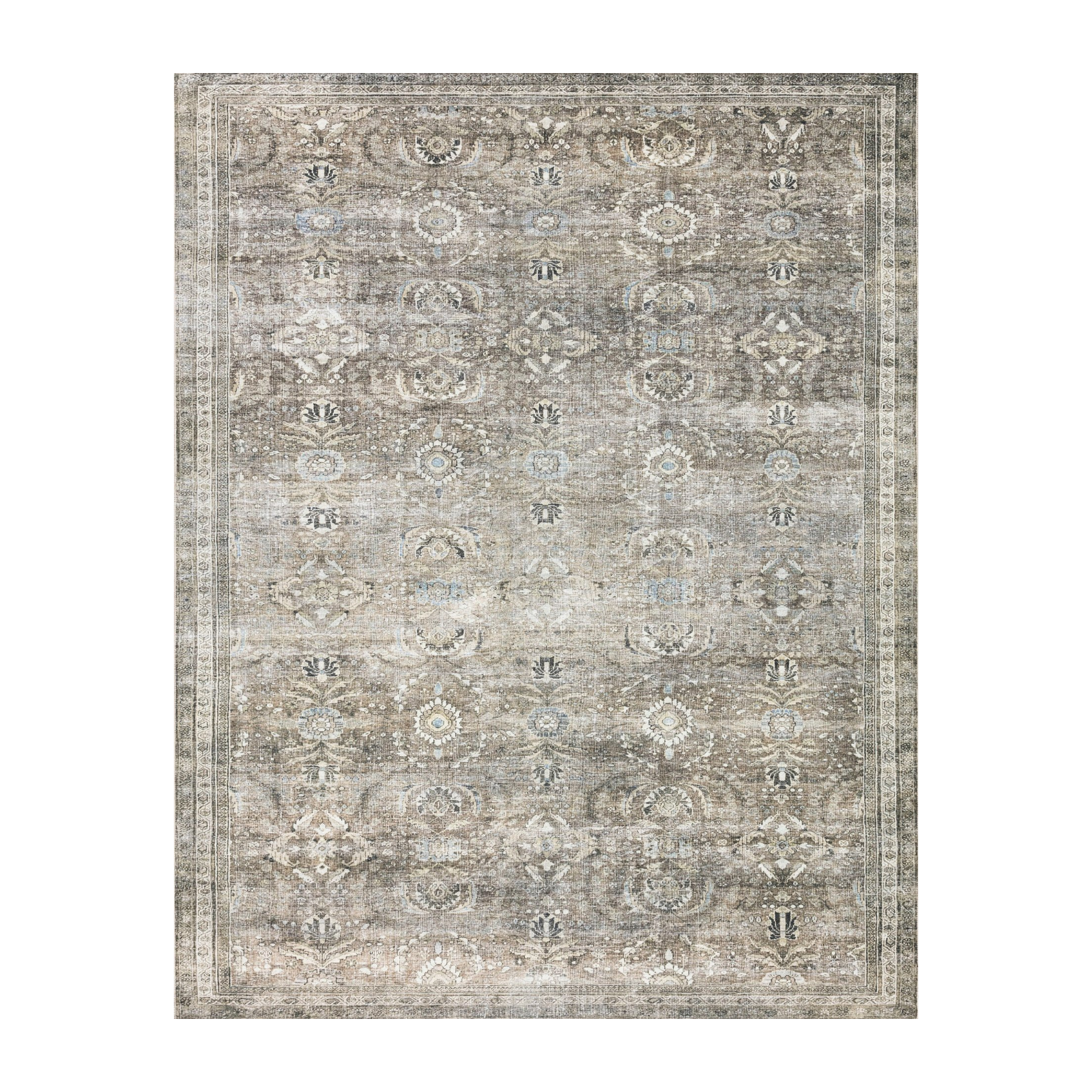 Loloi Layla Antique / Moss Rug 0-patterned rugs Loloi 18" x 18" sample