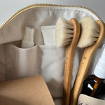 Toiletry bag with interior pockets