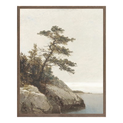 Old Pines Framed Art Print - Rug & Weave