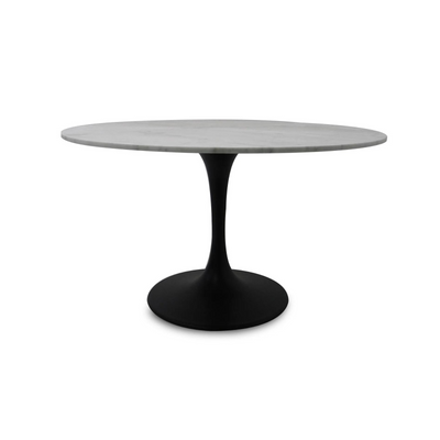 Violet Dining Table With Black Base - Rug & Weave