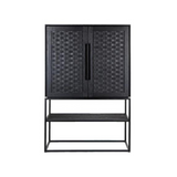 Derek Cabinet - Charcoal 7 - FURNITURE - bookcase/cabinet LH IMPORTS