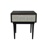 Christopher Accent Table - Matte Black - Rug & Weave