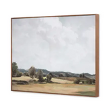 Open Skies Countryside Framed Art Print - Rug & Weave