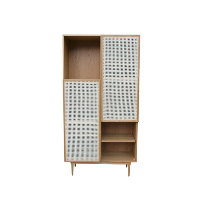 Christopher Bookcase Natural - Rug & Weave
