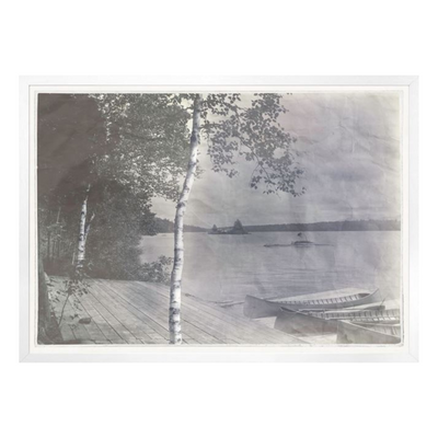 "Vintage Island" Framed Art Print - Rug & Weave