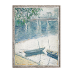 Morning Stroll Framed Art Print - Rug & Weave