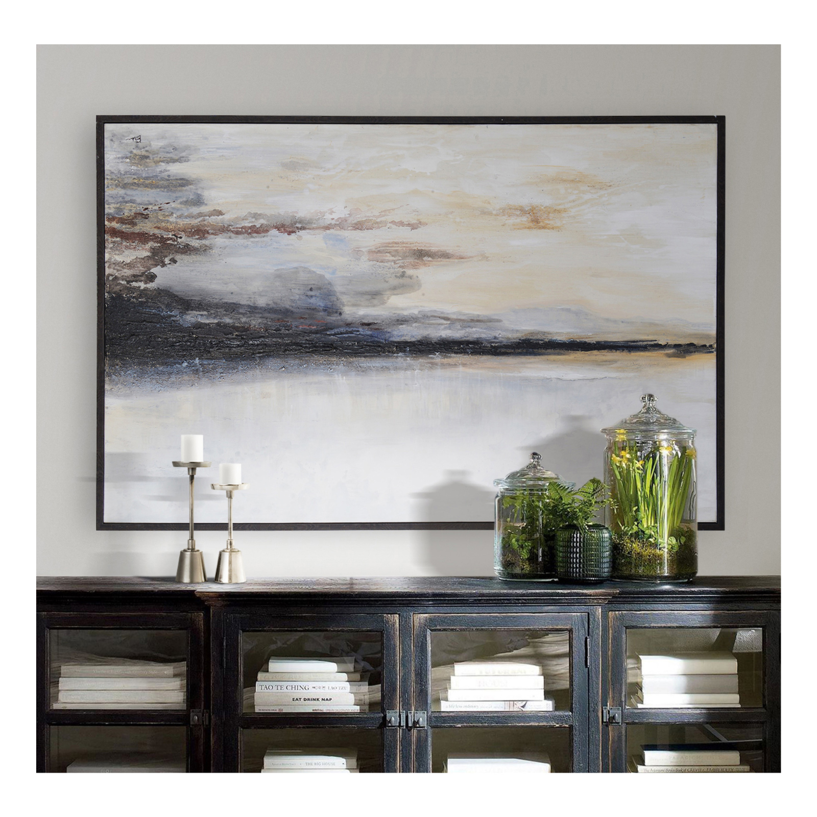 "Warran" Framed Painting by Edward View ARTWORK - framed print Renwil