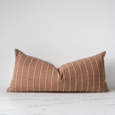 Hazelnut Long Lumbar Pillow Cover