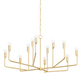 Norman Chandelier - Gold