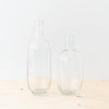 Rounded Glass Bottle - Rug & Weave