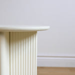 Gus* Modern Odeon End Table - Pearl - Rug & Weave 