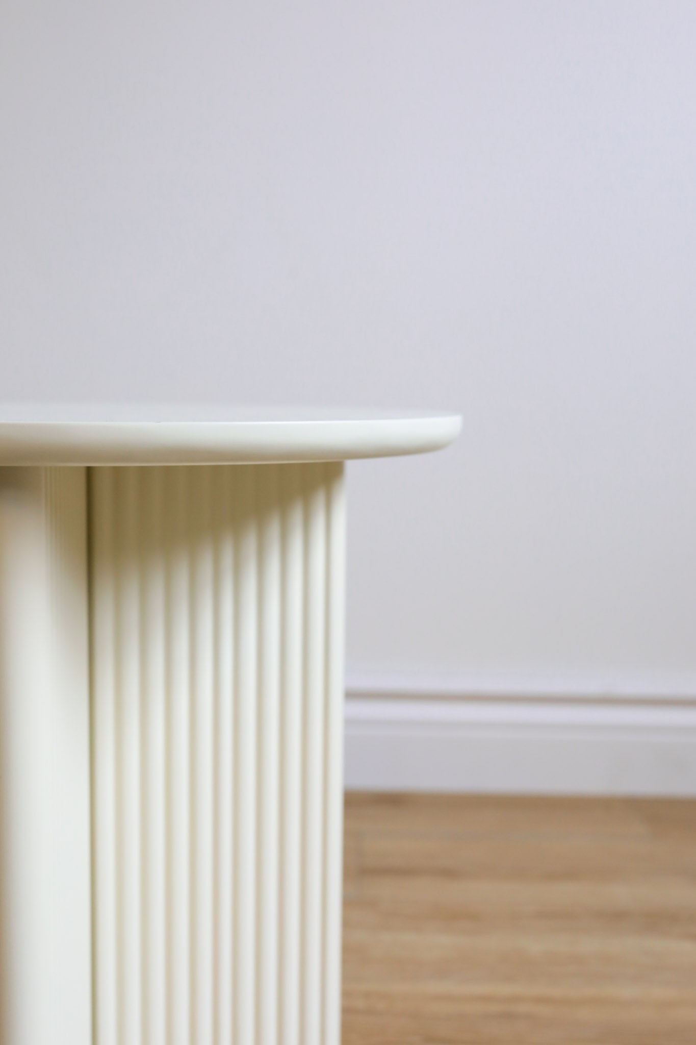 Gus* Modern Odeon End Table - Pearl - Rug & Weave 