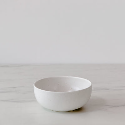 Ceramic Salt White Bowl - Rug & Weave