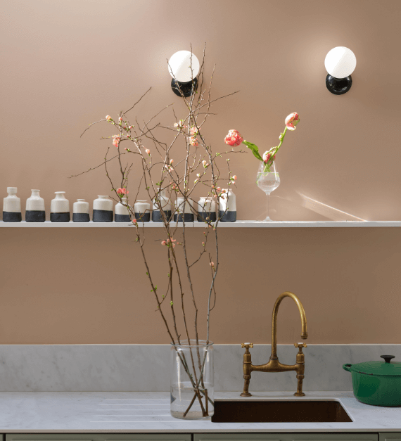 Farrow & Ball Templeton Pink No. 303 PAINT - Farrow & Ball Farrow & Ball