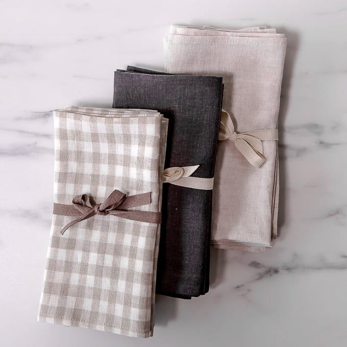 RUG & WEAVE made - Linen Napkin Set napkin set Rug & Weave